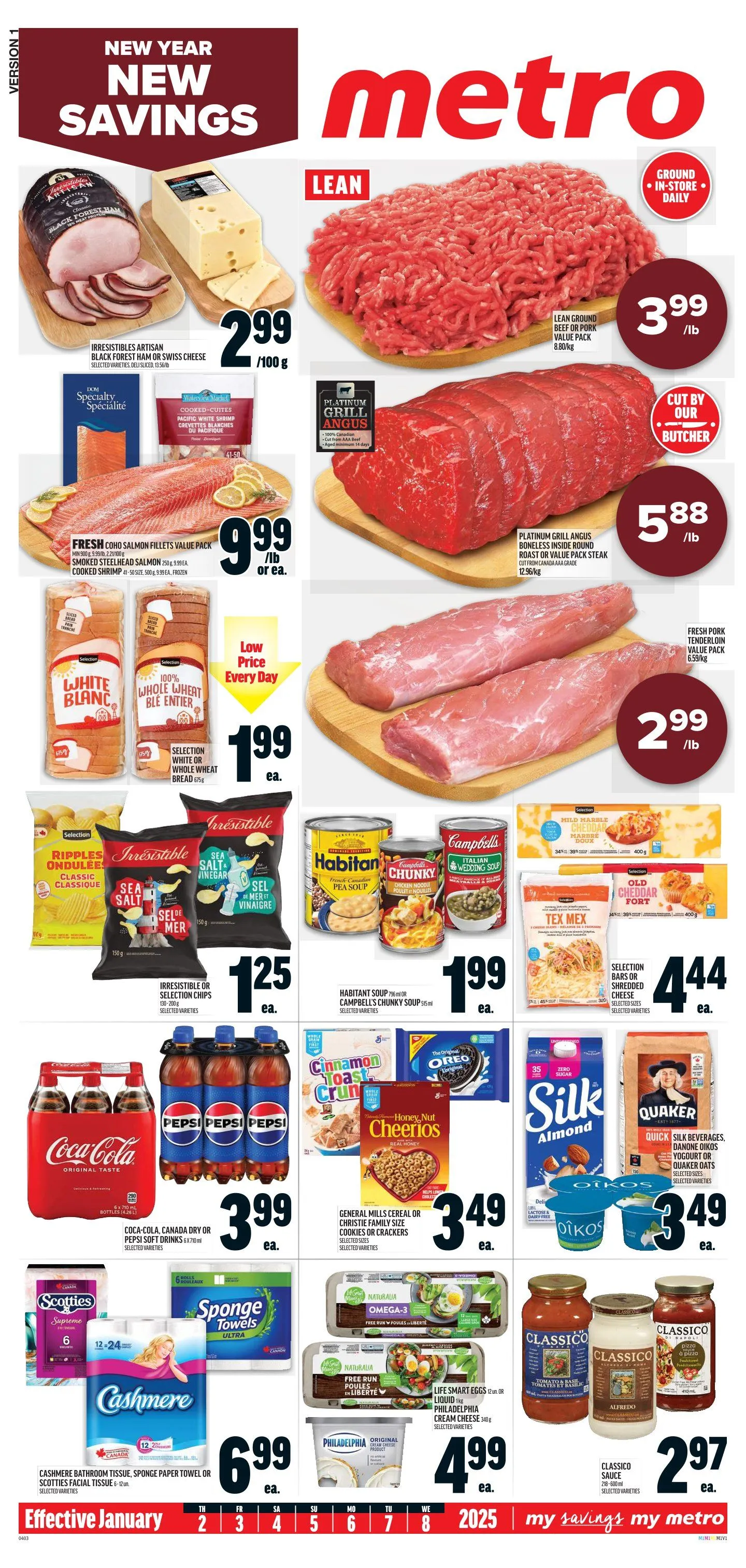 Metro Sales from January 2 to January 8 2025 - flyer page 2