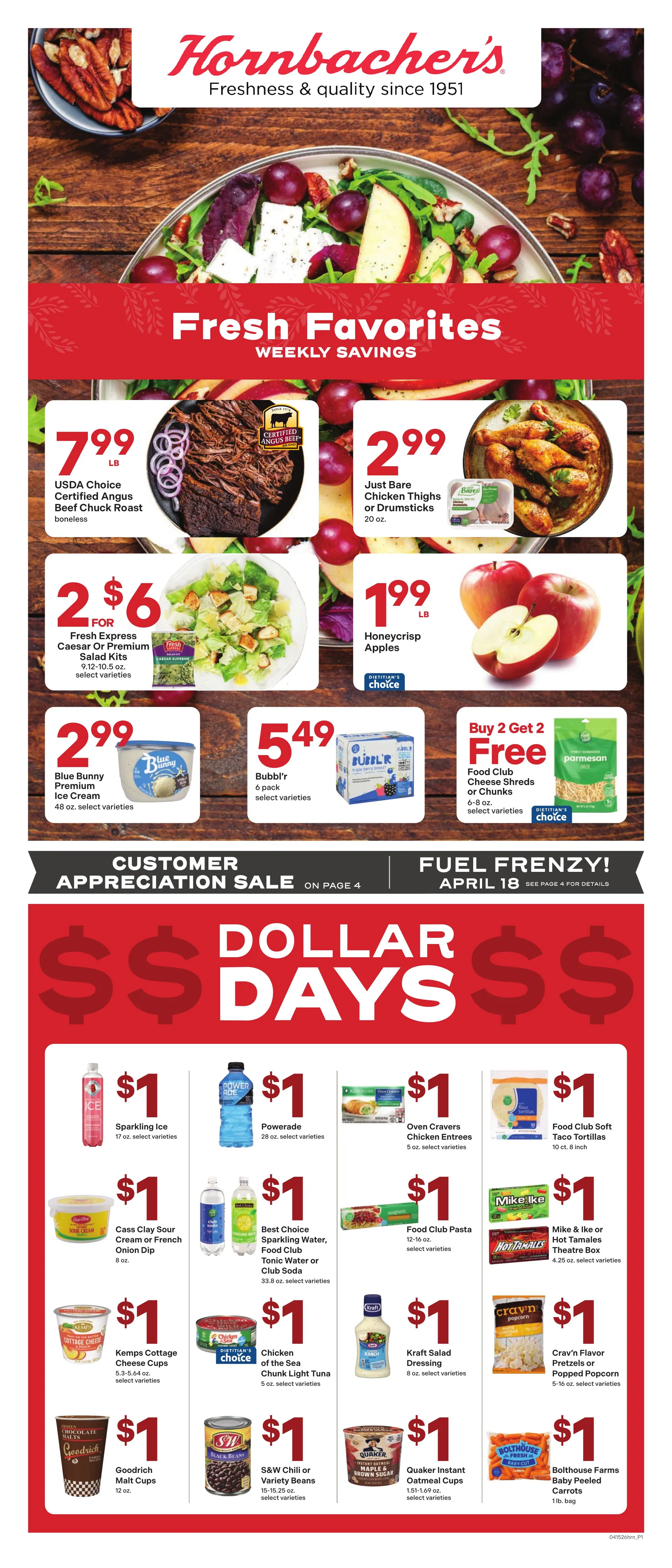 Weekly ad Hornbacher's weekly ads from April 15 to April 21 2026 - Page 1