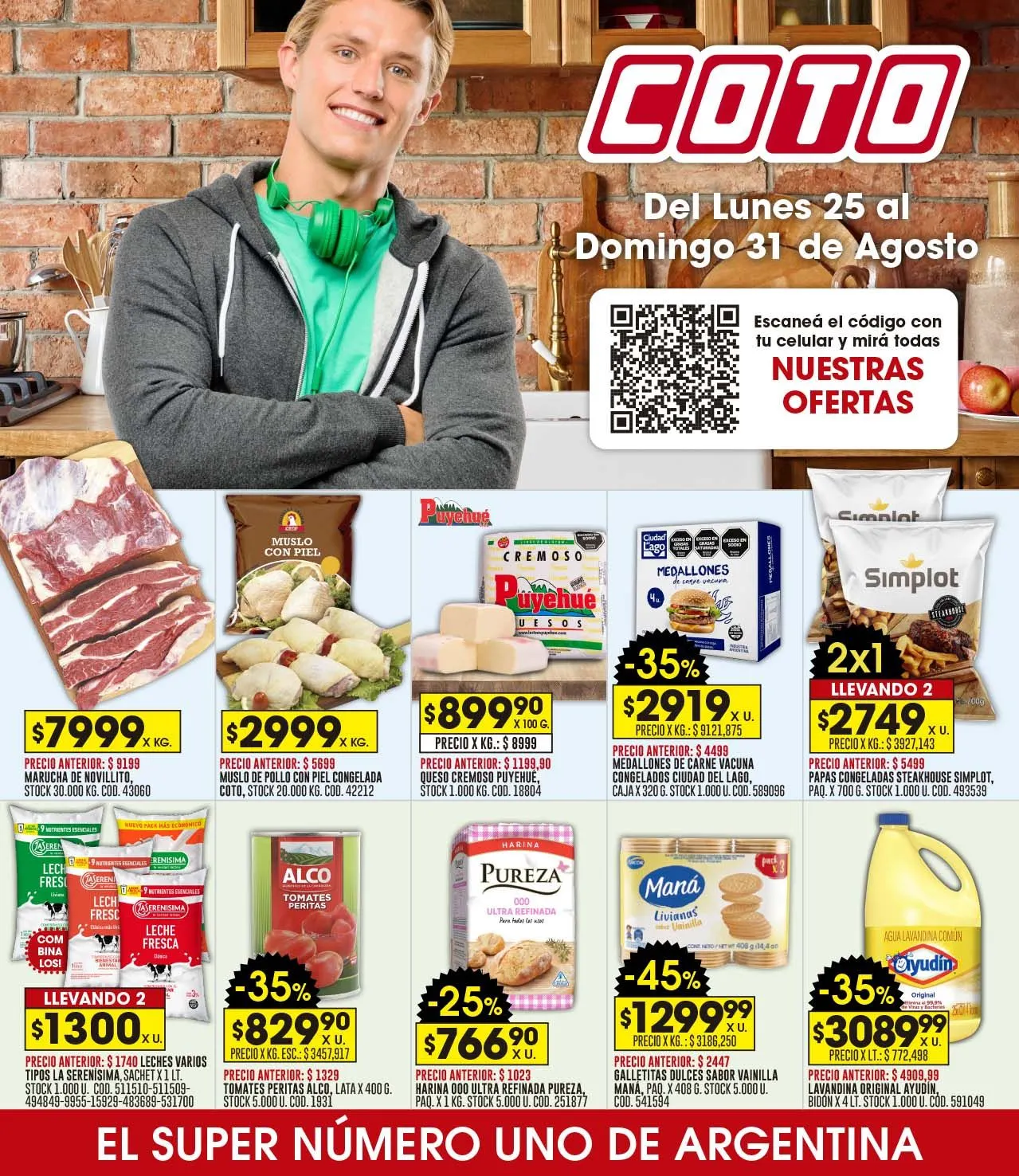 Ofertas de Ofertas 25 de agosto al 31 de agosto 2025 - Página 1 del catálogo