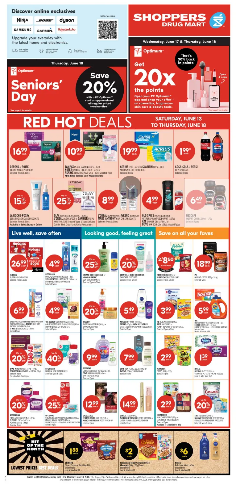 Shoppers Drug Mart Sales from June 13 to June 18 2026 - flyer page 2