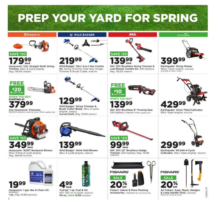 Weekly promotion Fleet Farm Sales spanning from April 6 to April 19 2026 - Page 2 for Catalogue 365