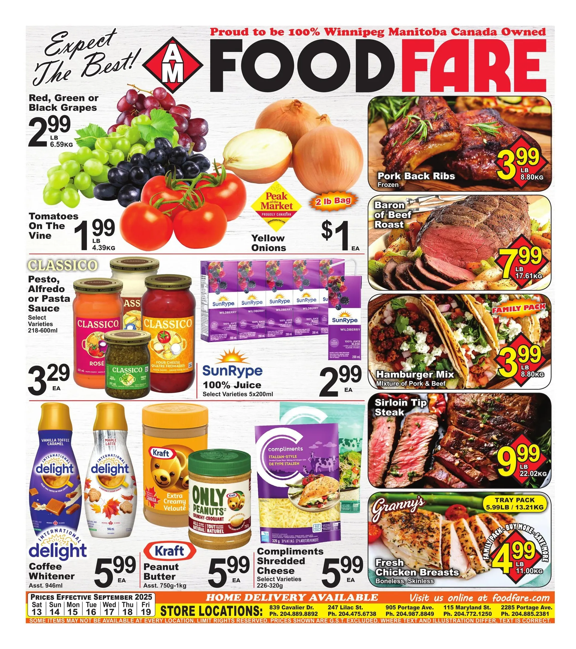 Food Fare Sales from September 13 to September 19 2025 - flyer page 1