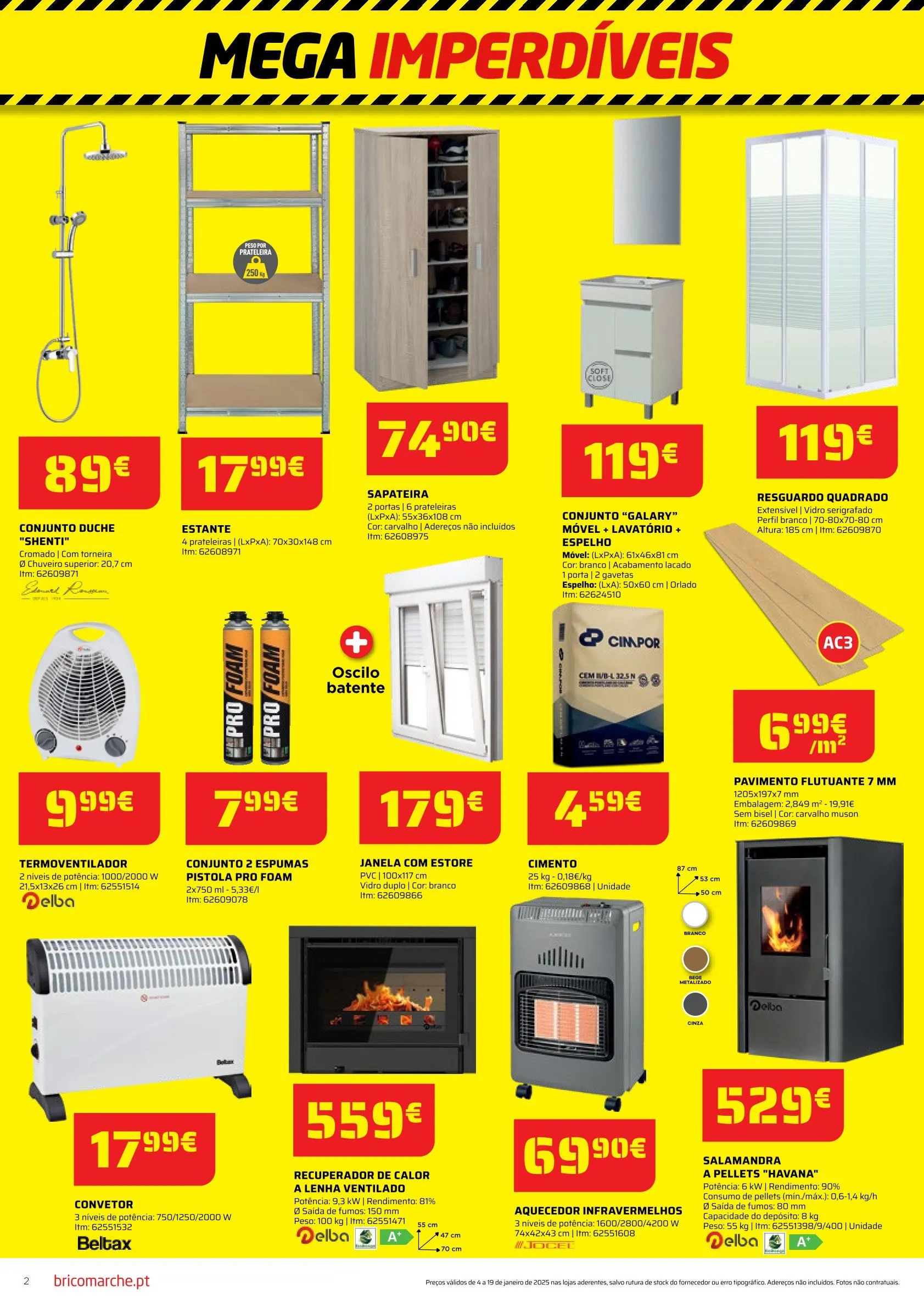 Folheto Bricomarché Ofertas de 6 de janeiro até 19 de janeiro 2025 - Pagina 2