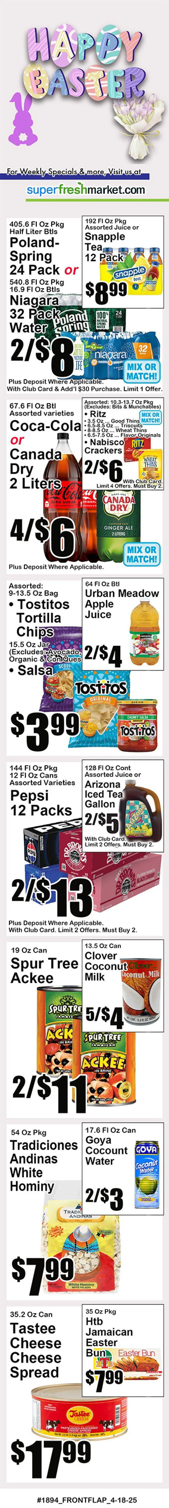 Weekly ad SuperFresh Sales from April 18 to April 24 2025 - Page 2