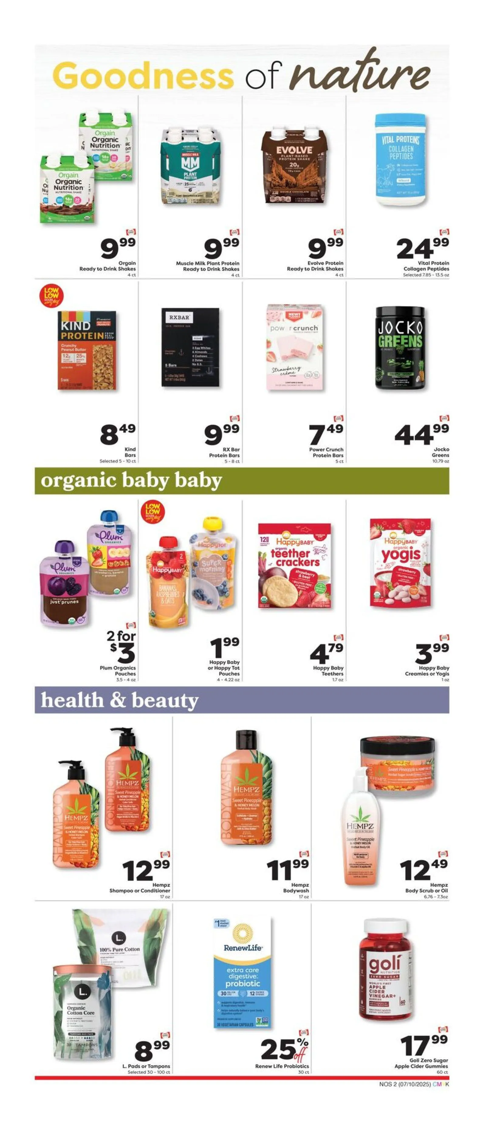Weekly ad Weis Sales from July 10 to August 20 2025 - Page 2
