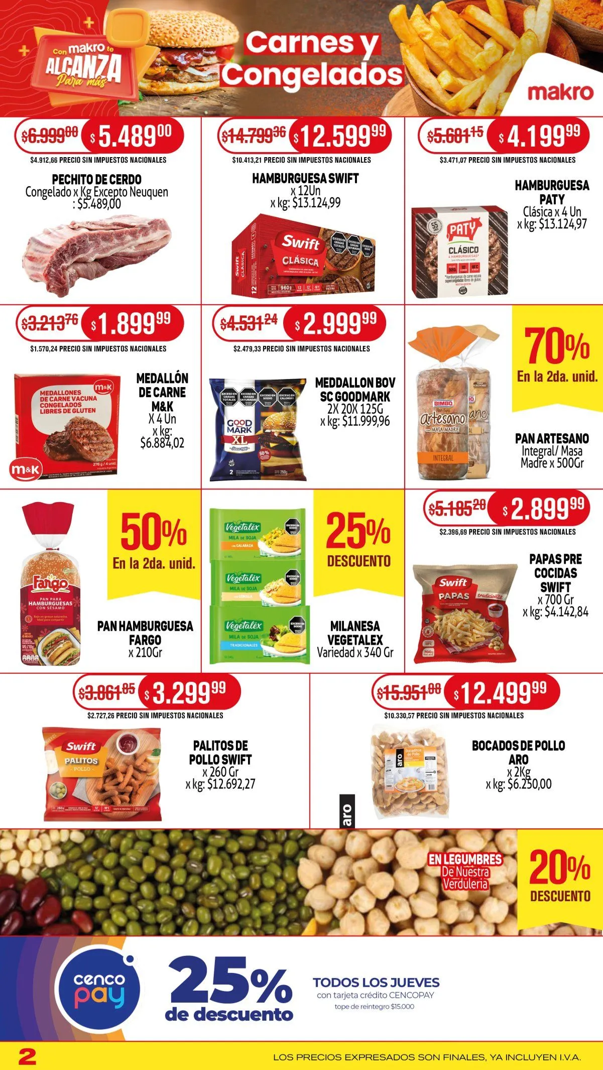 Ofertas de Ofertas Makro Sales 3 de julio al 9 de julio 2025 - Página 2 del catálogo