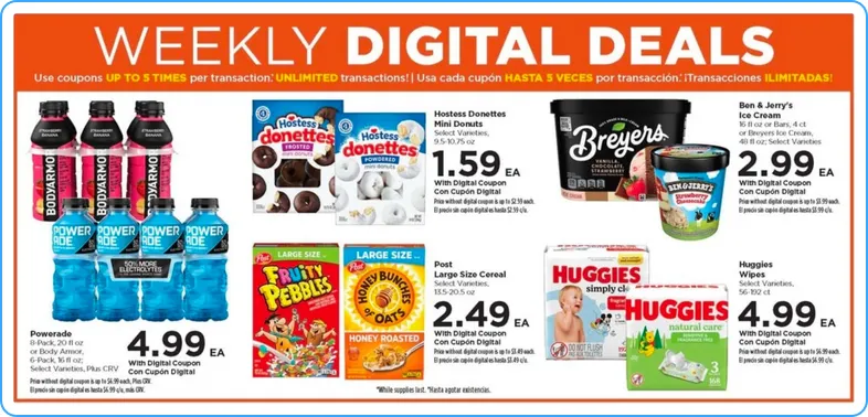 Weekly promotion  Foods Co. Sales spanning from May 5 to May 12 2026 - Page 1 for Catalogue 365