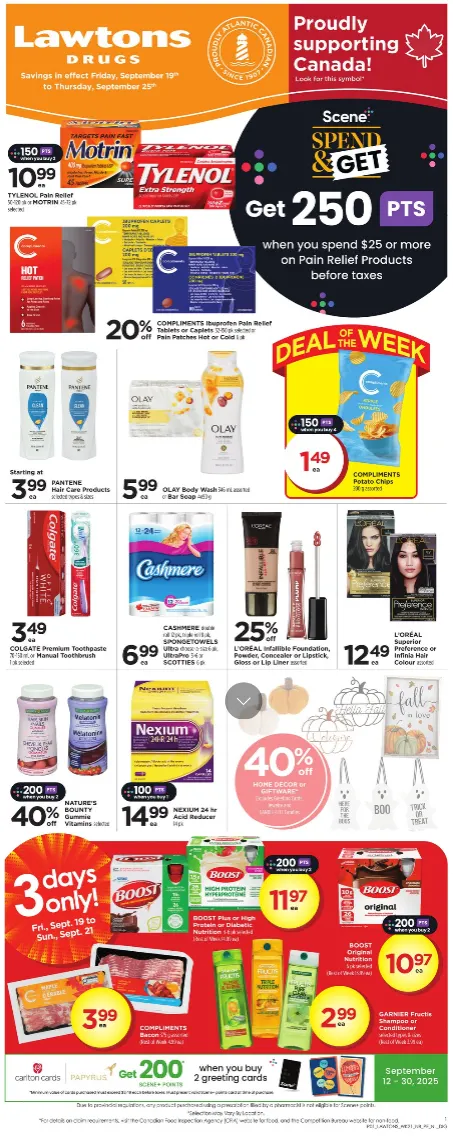 Lawtons Drugs Sales from September 19 to September 25 2025 - flyer page 2