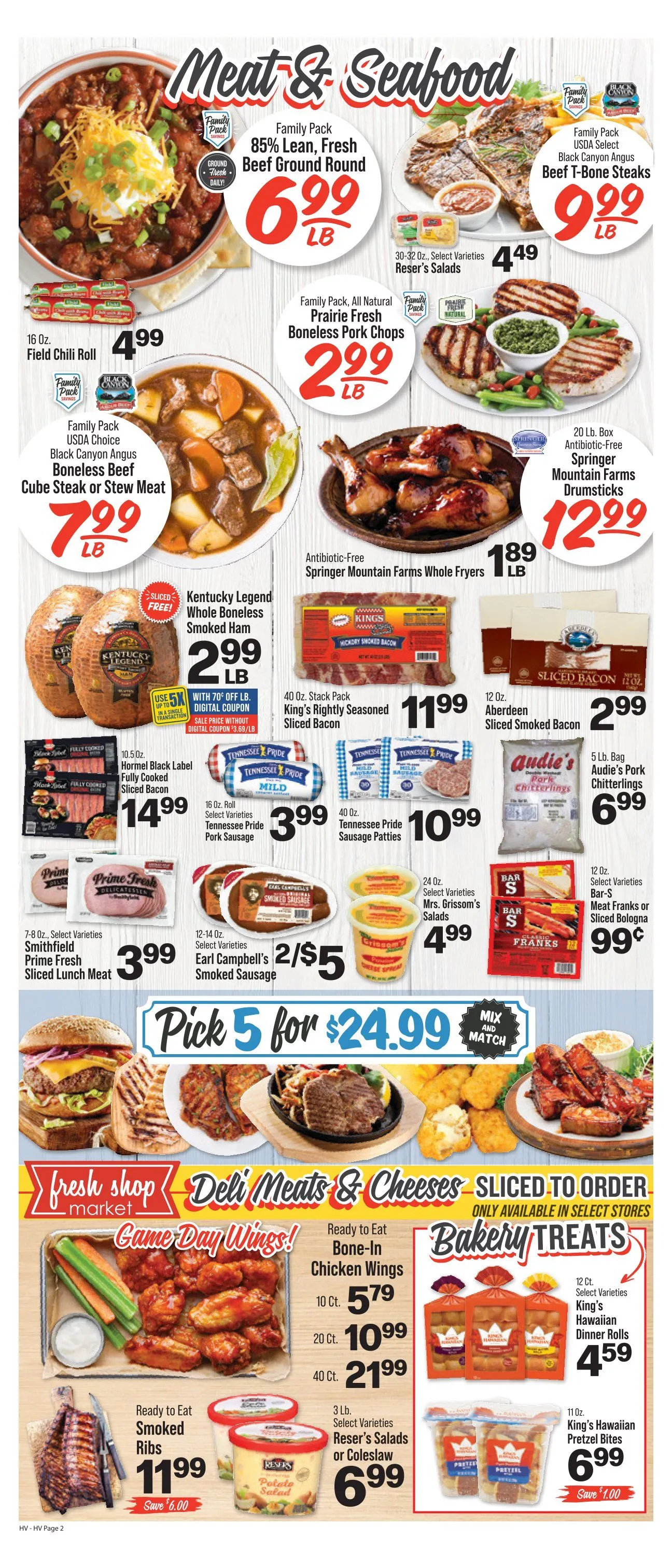 Weekly promotion Hometown Market spanning from January 28 to February 3 2026 - Page 2 for Catalogue 365