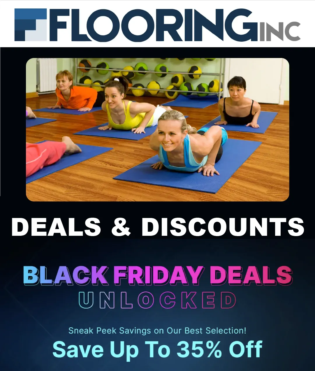 Weekly ad Flooring Inc Sales from November 14 to November 28 2025 - Page 1