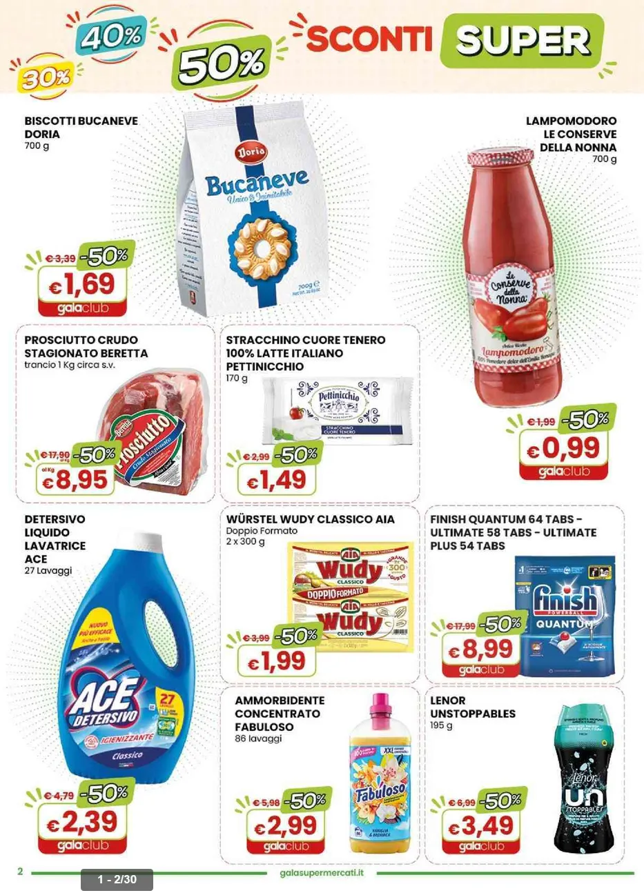  Volantini Gala Supermercati da 1 luglio a 14 luglio di 2026 - Pagina del volantino 2