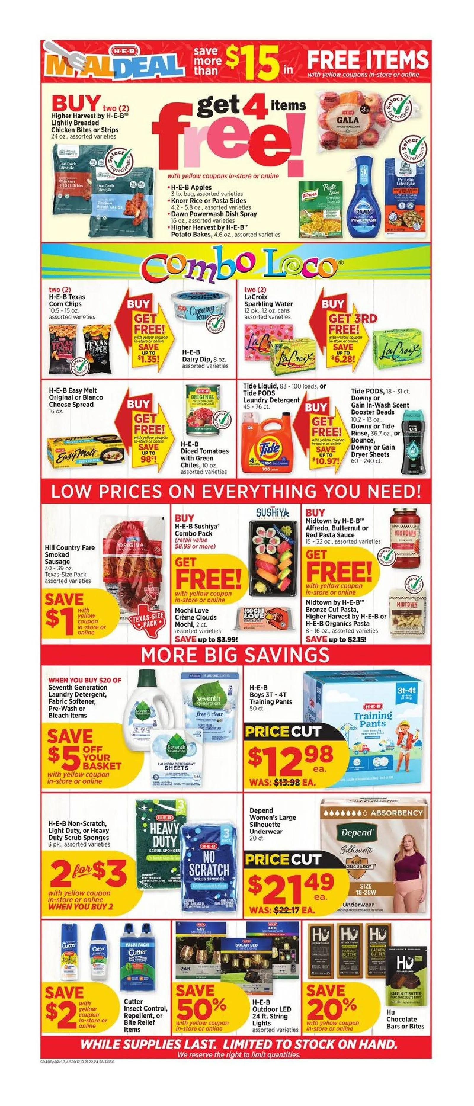 Weekly promotion H-E-B Sales spanning from April 8 to April 14 2026 - Page 2 for Catalogue 365
