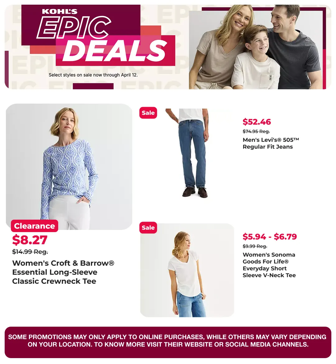 Weekly promotion Kohl's Sales spanning from May 13 to May 27 2026 - Page 2 for Catalogue 365