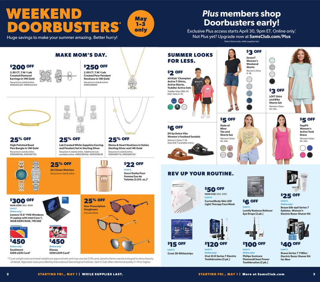 Weekly ad Sam ´s club Sales from April 1 to May 31 2026 - Page 2