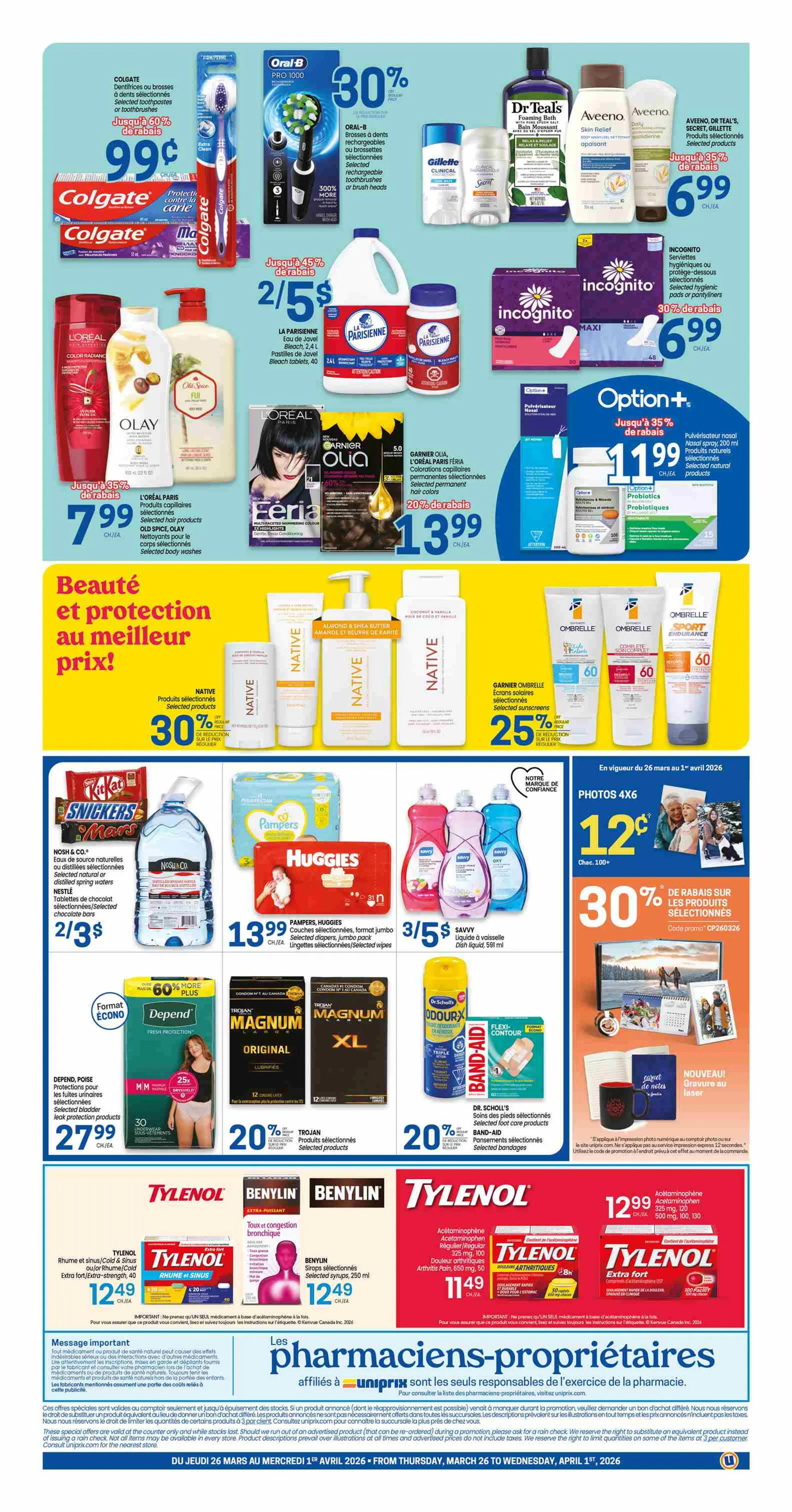 Uniprix Sales from March 26 to April 1 2026 - flyer page 2