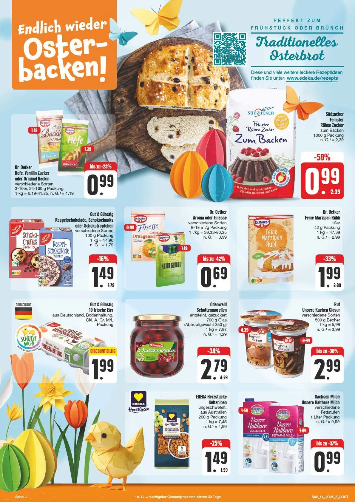 Edeka Prospekt von 31. März bis 5. April 2025 - Prospekt seite 2