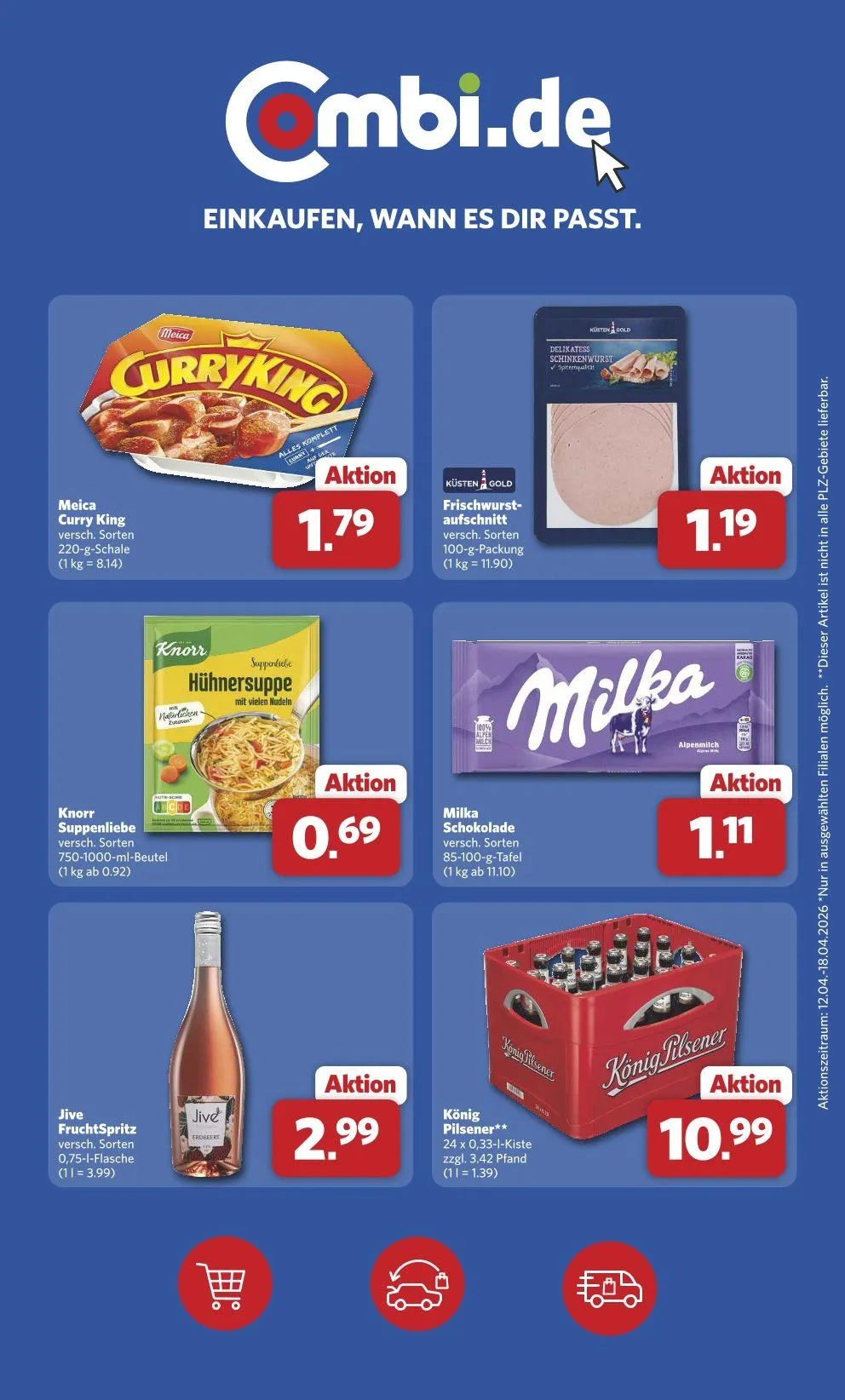 Combi Angebote von 13. April bis 19. April 2026 - Prospekt seite 2