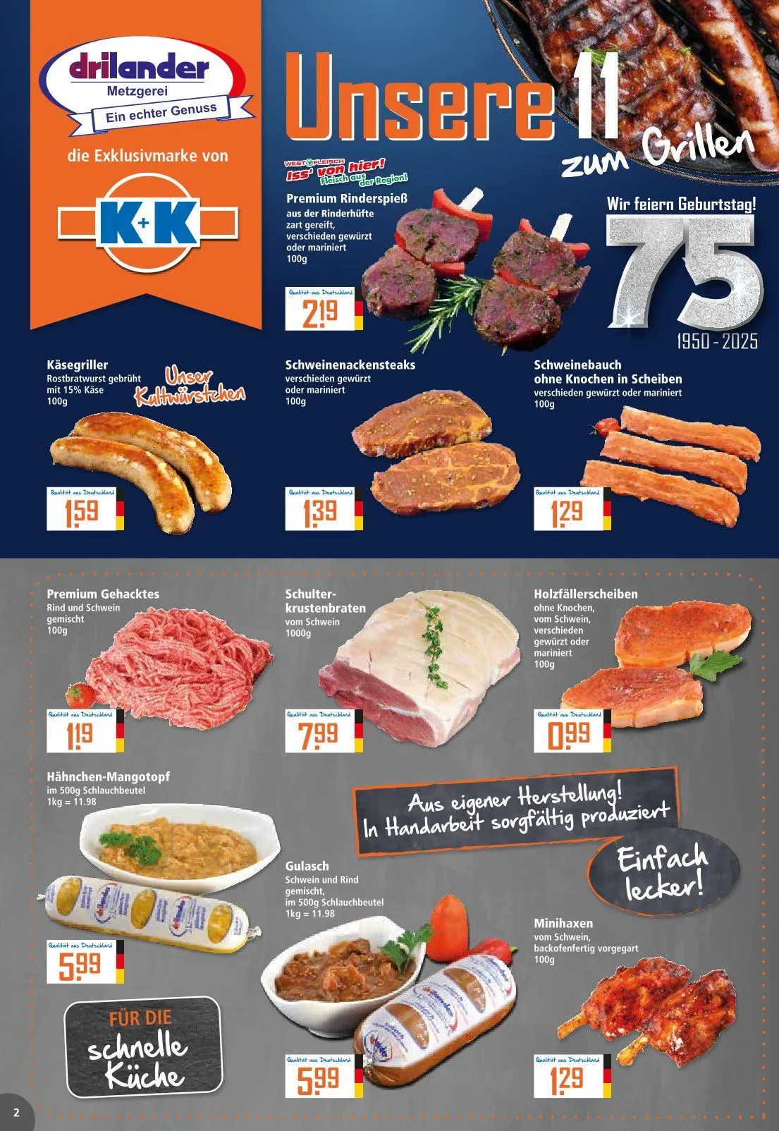 Klaas und Kock Prospekte von 21. Juli bis 26. Juli 2025 - Prospekt seite 2