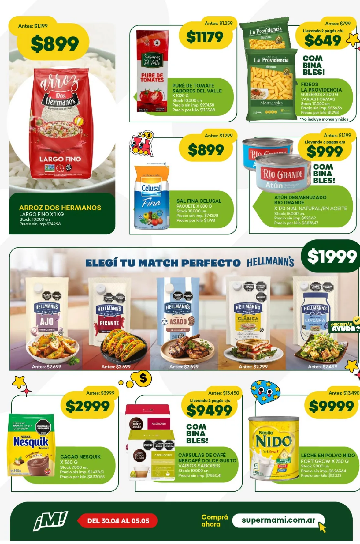 Ofertas de  Ofertas Super Mami  30 de abril al 5 de mayo 2026 - Página 2 del catálogo