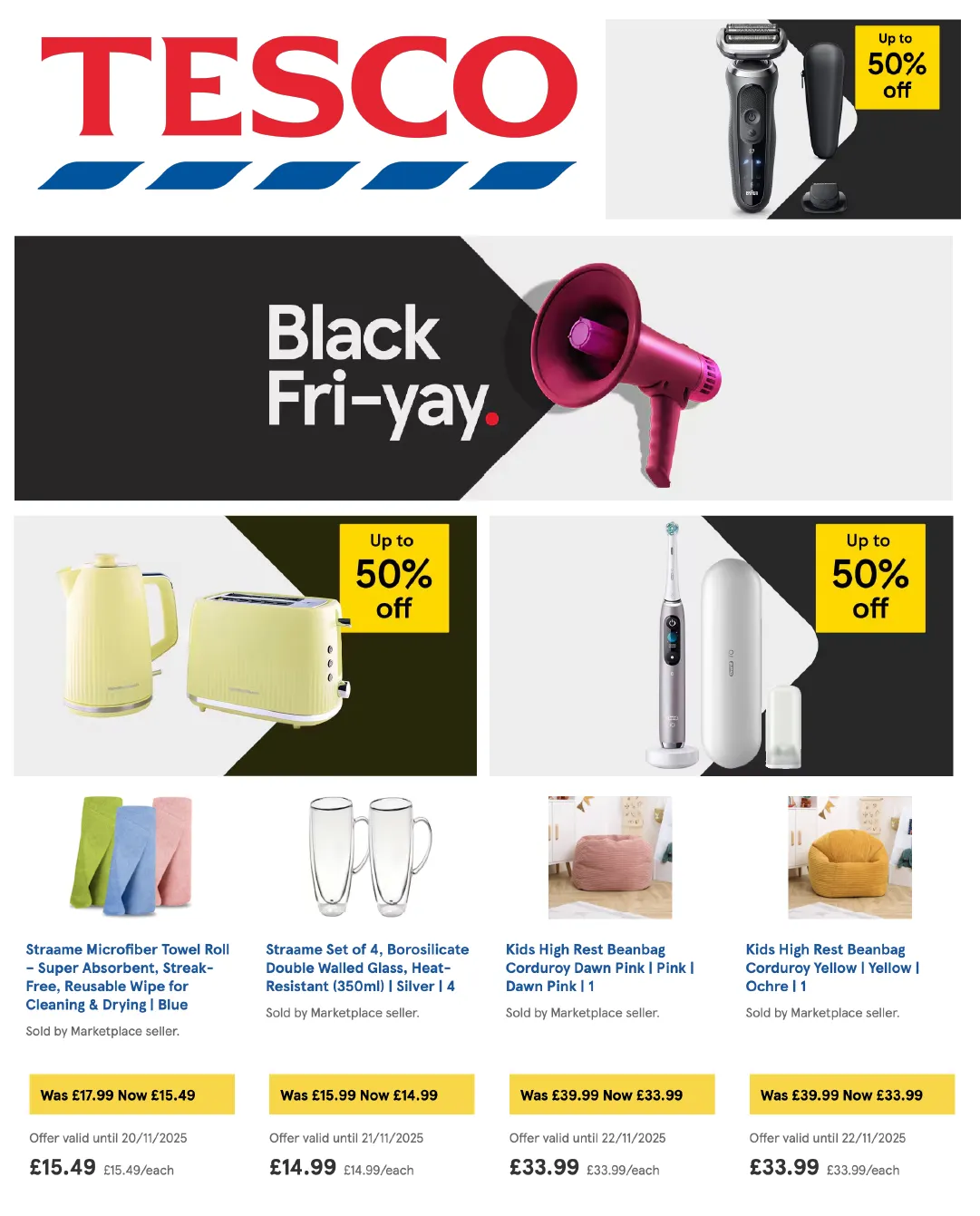 Tesco Sales from 20 November to 30 November 2025 - Catalogue Page 1