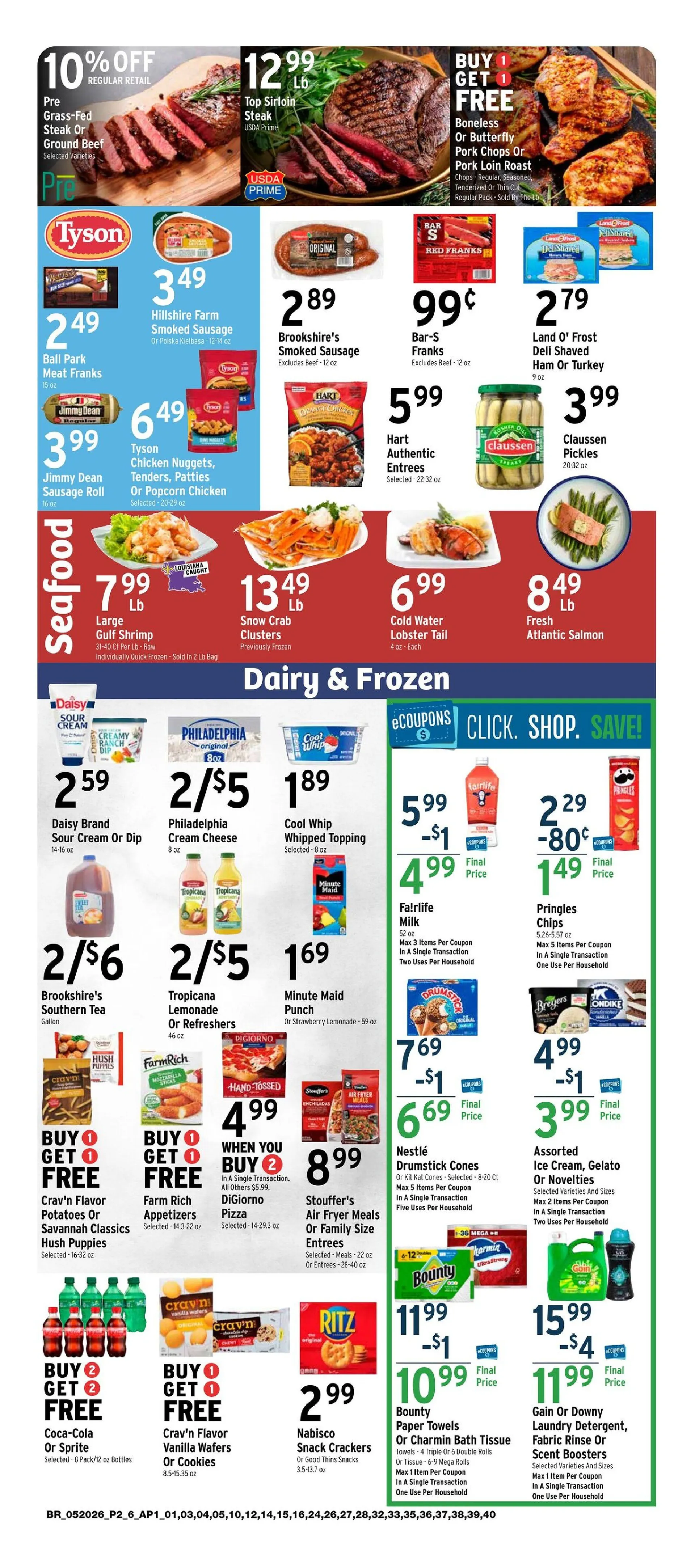 Weekly promotion  Brookshires Sales spanning from May 22 to May 26 2026 - Page 2 for Catalogue 365