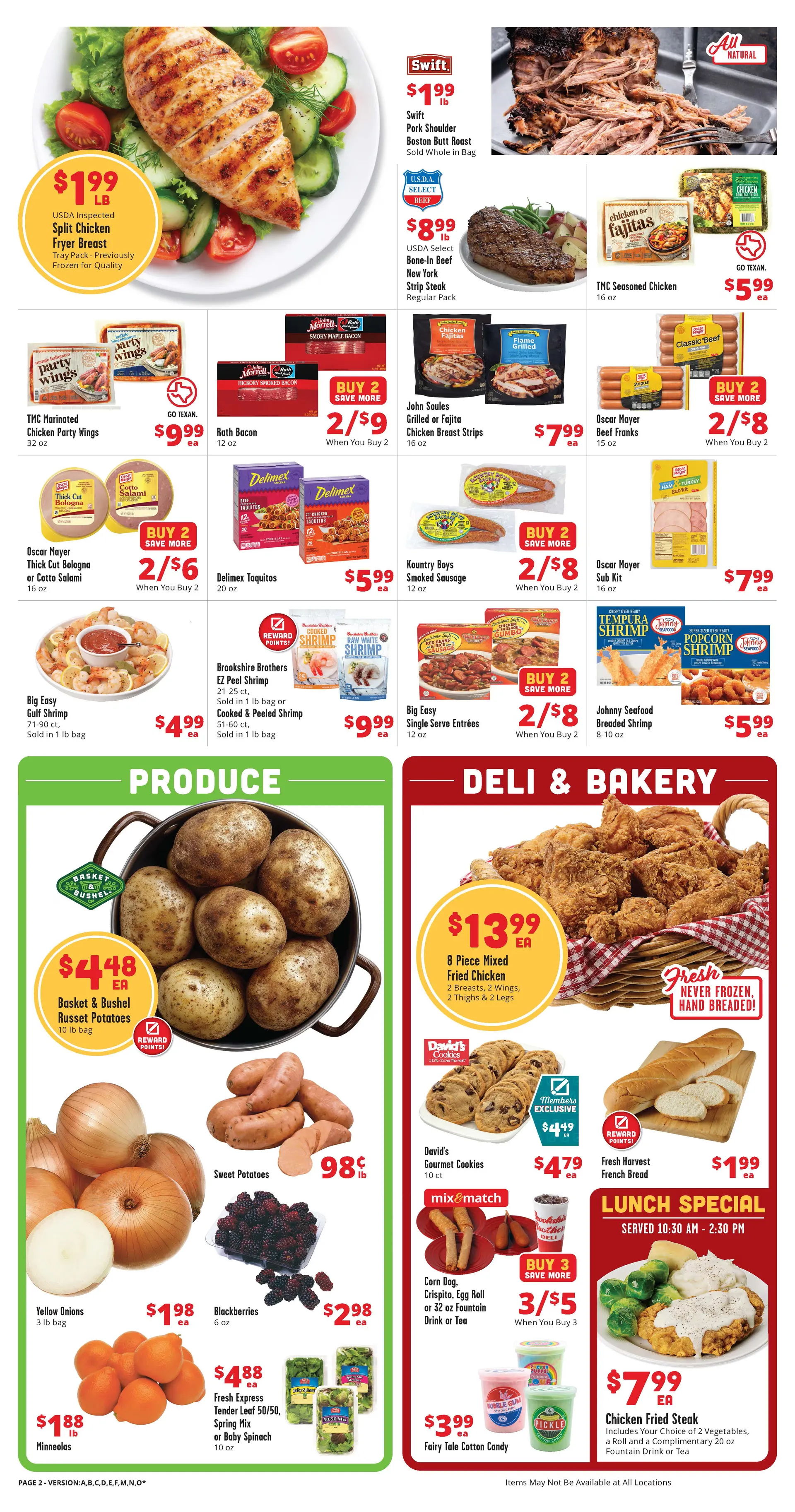 Weekly ad Brookshire Brothers Sales from October 1 to October 7 2025 - Page 2