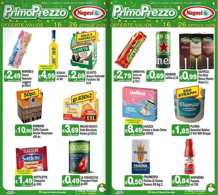 Volantini Primo Prezzo da 16 aprile a 26 aprile di 2026 - Pagina del volantino 2