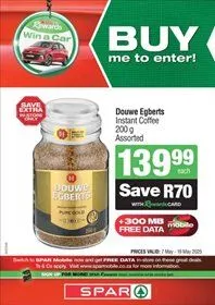 Catalogue SPAR from 1 May to 19 May 2025 - Catalogue Page 1