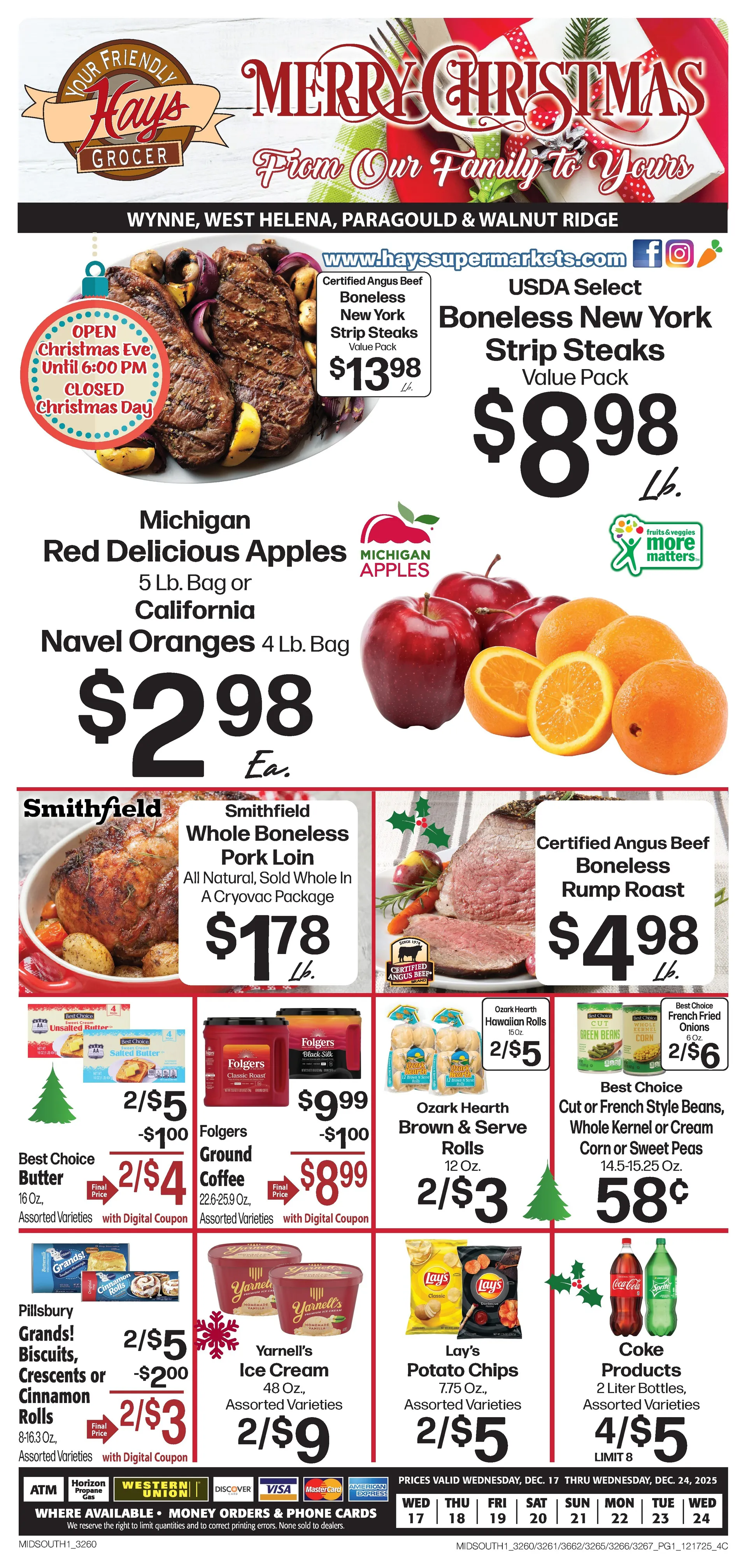 Weekly ad Hays Supermarket Sales from December 17 to December 24 2025 - Page 2