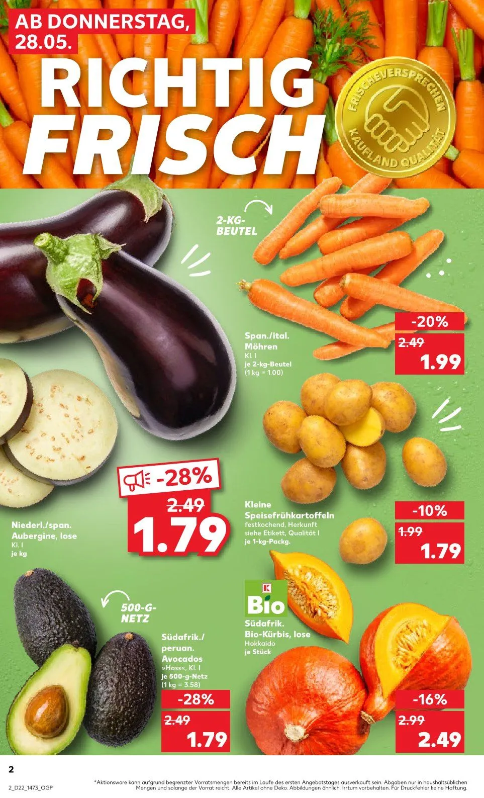 Kaufland Prospekte von 28. Mai bis 3. Juni 2026 - Prospekt seite 2