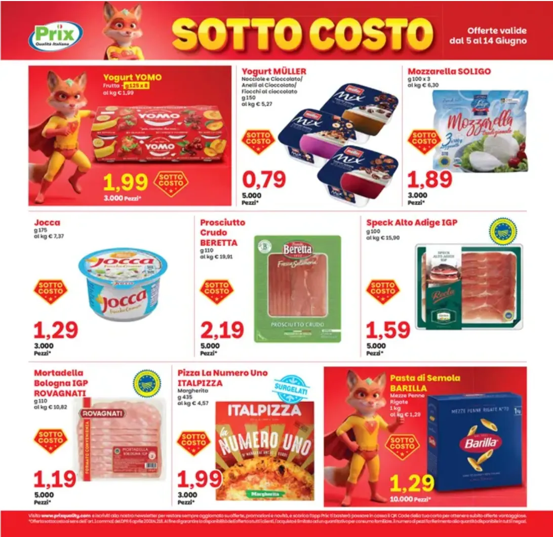 Volantini Prix Quality da 5 giugno a 14 giugno di 2026 - Pagina del volantino 2