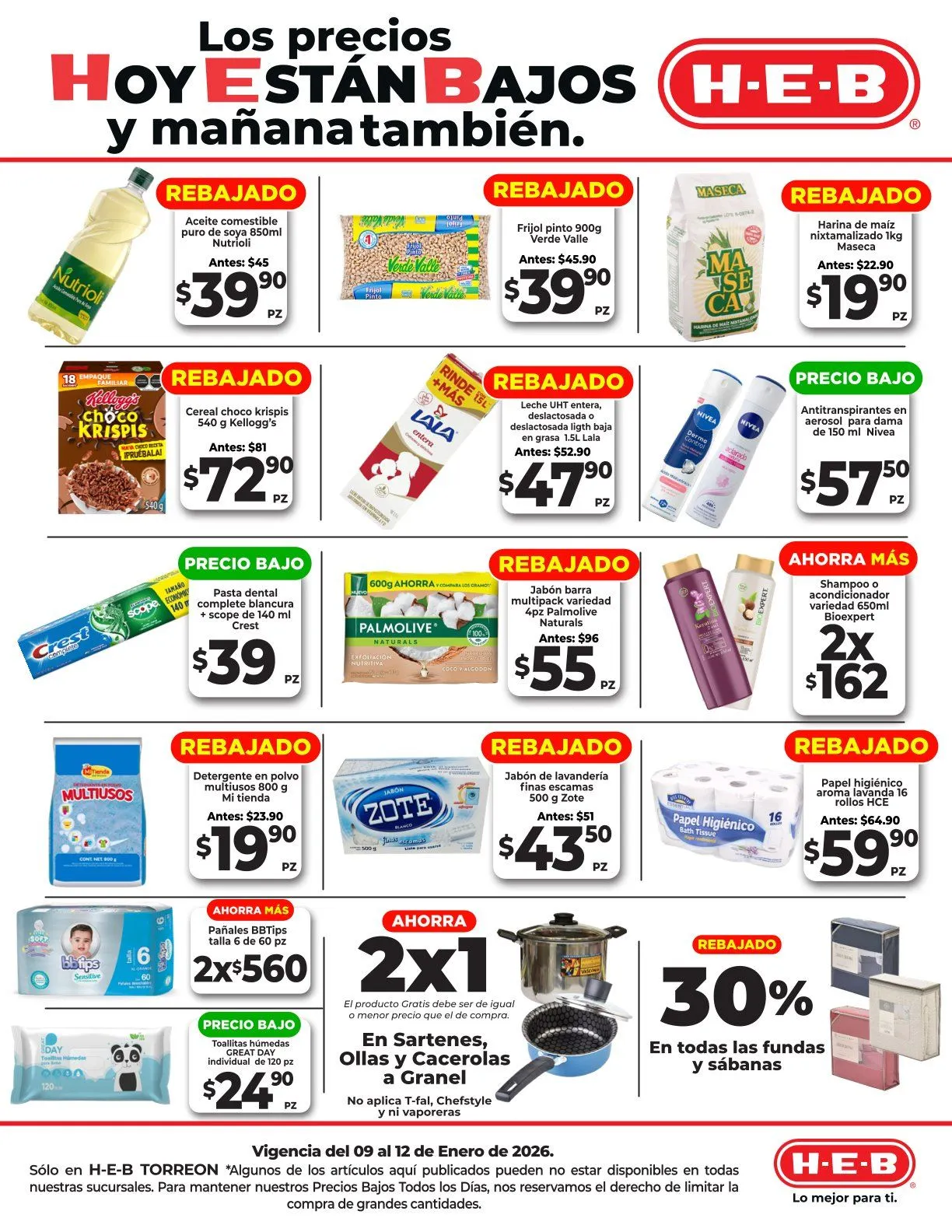 Catálogo de H-E-B Ofertas 9 de enero al 12 de enero 2026 - Pagina 2