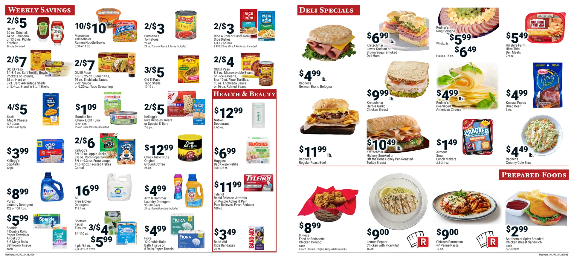 Weekly ad Redner's Market  Sales from April 23 to April 29 2026 - Page 2