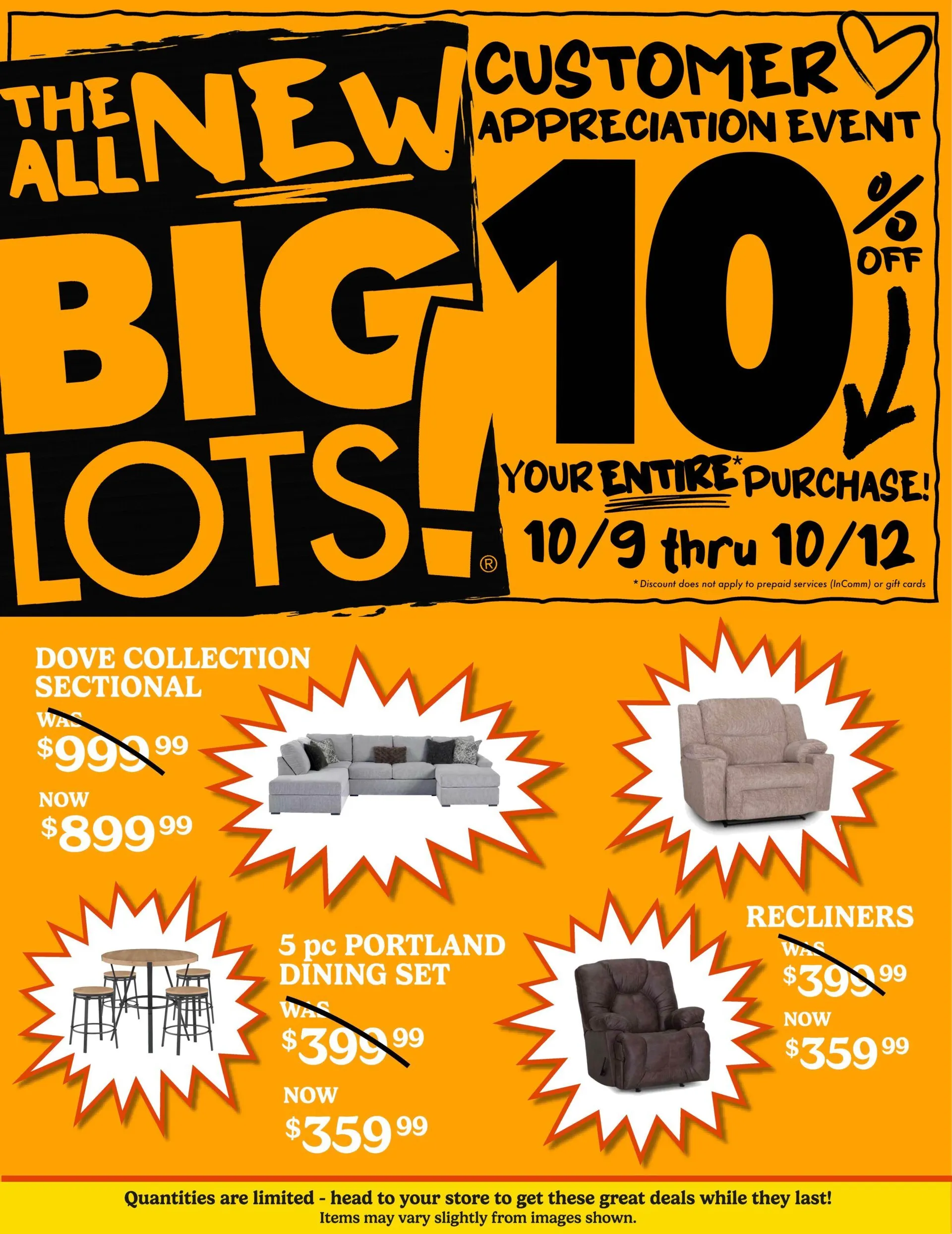 Weekly ad New Big Deals from October 9 to October 16 2025 - Page 1