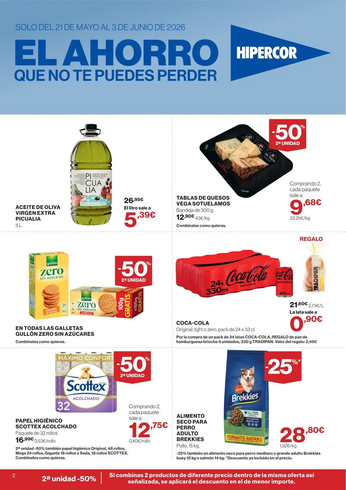 Catálogo de ofertas de Hipercor 21 de mayo al 3 de junio 2026 - Página 2