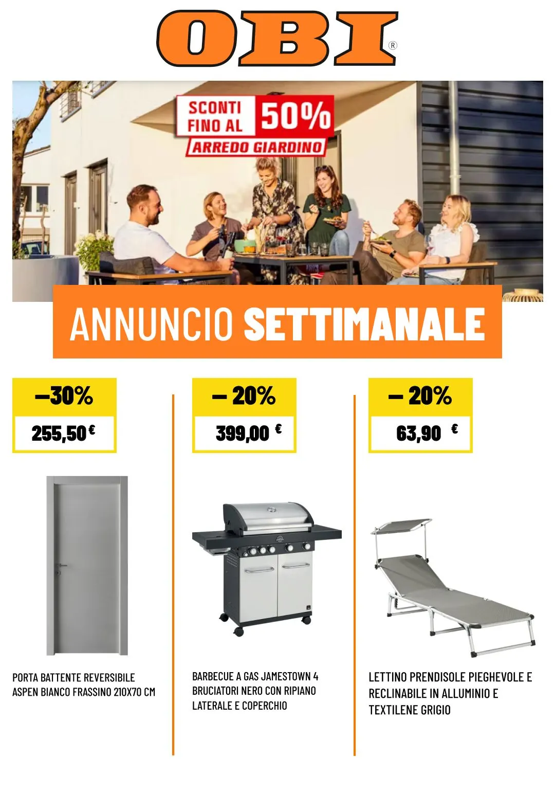 Volantino da 30 luglio a 14 agosto di 2025 - Pagina del volantino 1