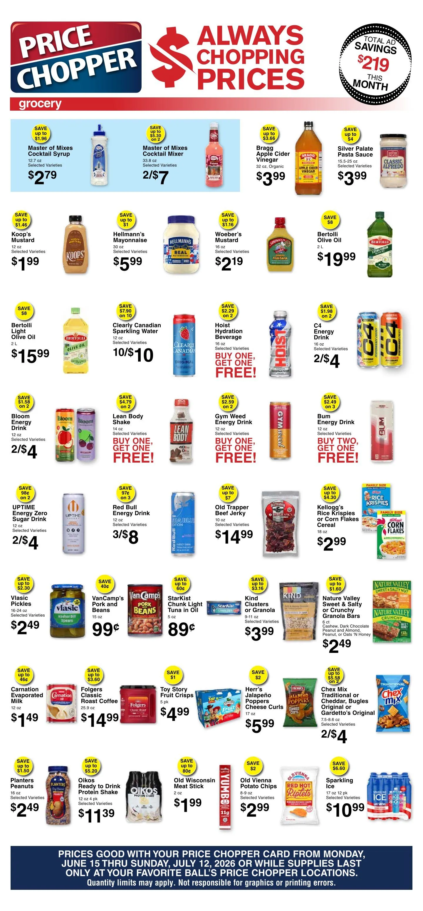 Weekly ad Price Chopper Sales from June 15 to July 12 2026 - Page 2