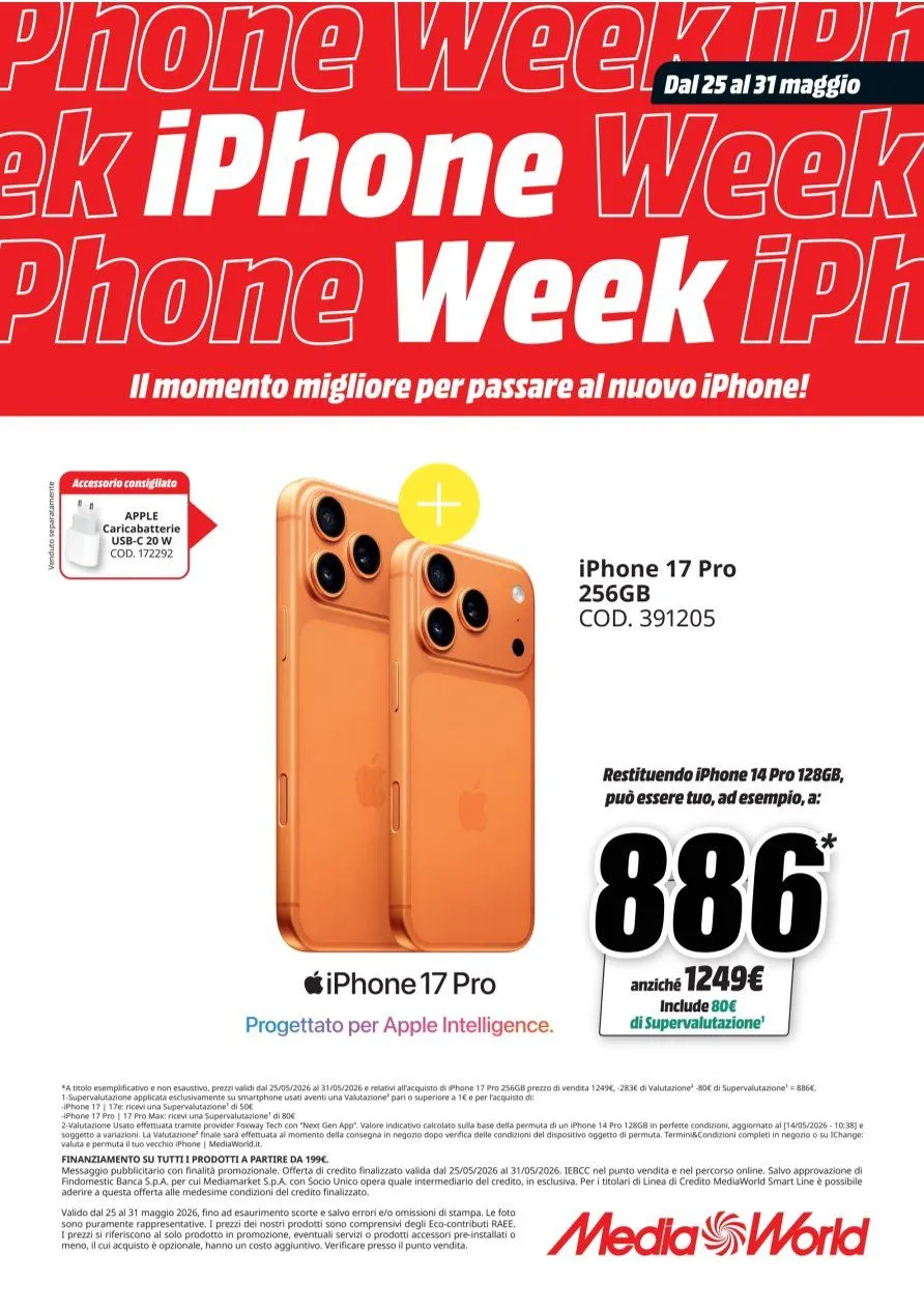 Volantini MEDIAWORLD da 25 maggio a 31 maggio di 2026 - Pagina del volantino 2