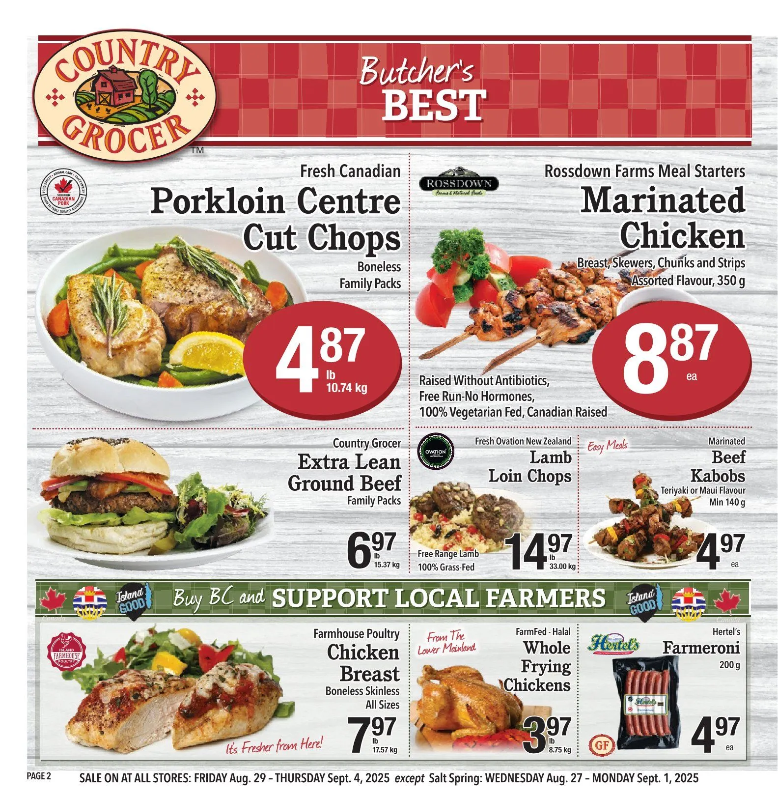 Country Grocer Sales from September 4 to September 10 2025 - flyer page 2