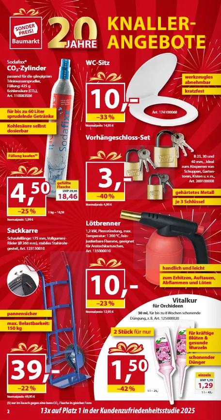  Sonderpreis-Baumarkt Angebote von 27. Dezember bis 2. Januar 2026 - Prospekt seite 2