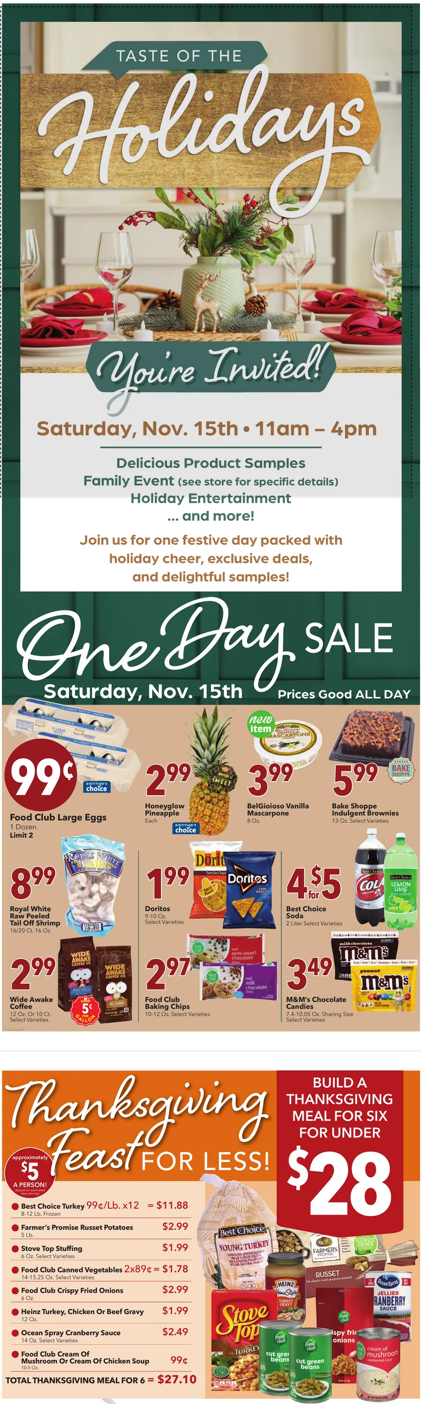 Weekly ad Cash Wise Sales from November 12 to November 18 2025 - Page 2