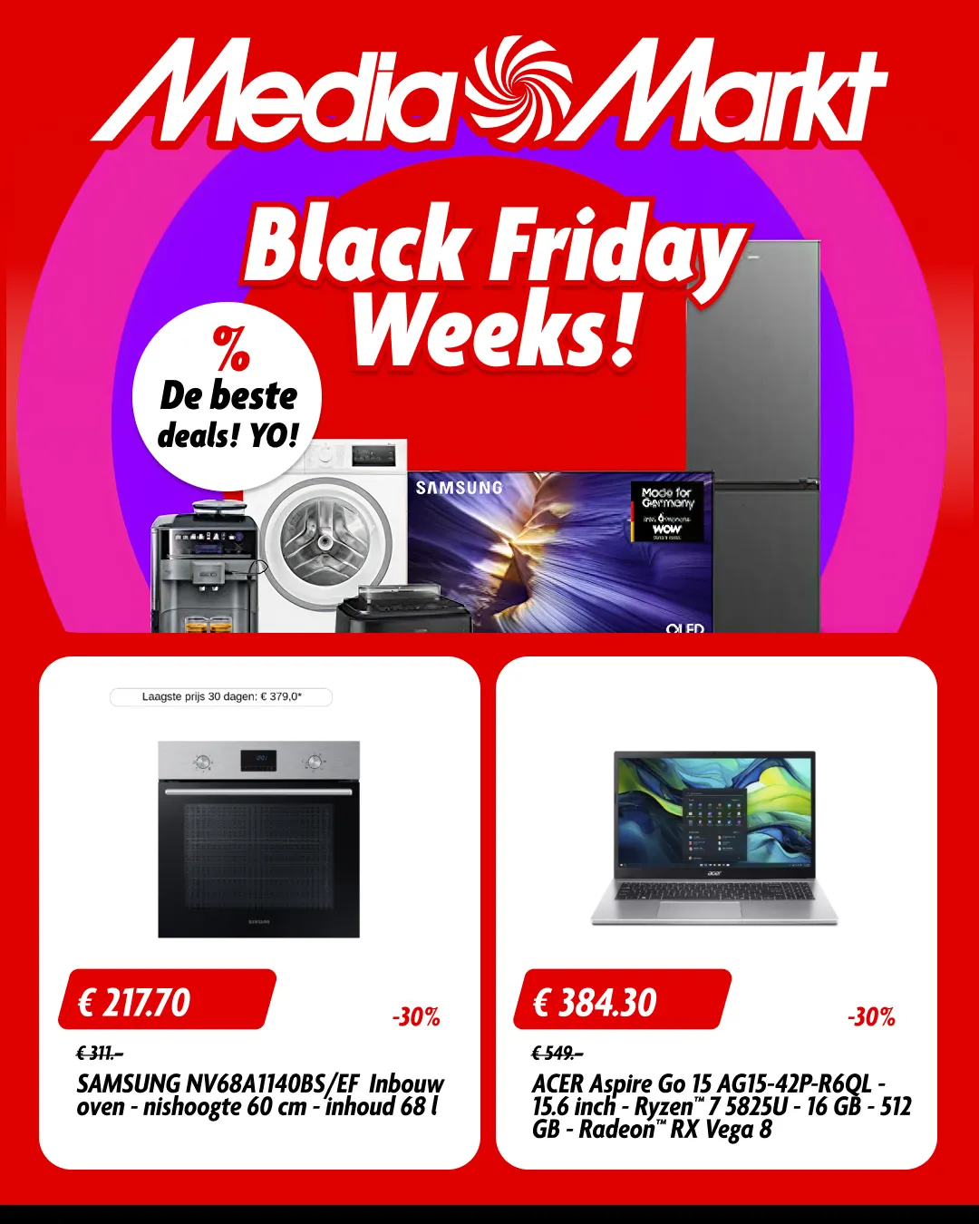 Black friday deals van 14 november tot 28 november 2025 - Folder pagina 1