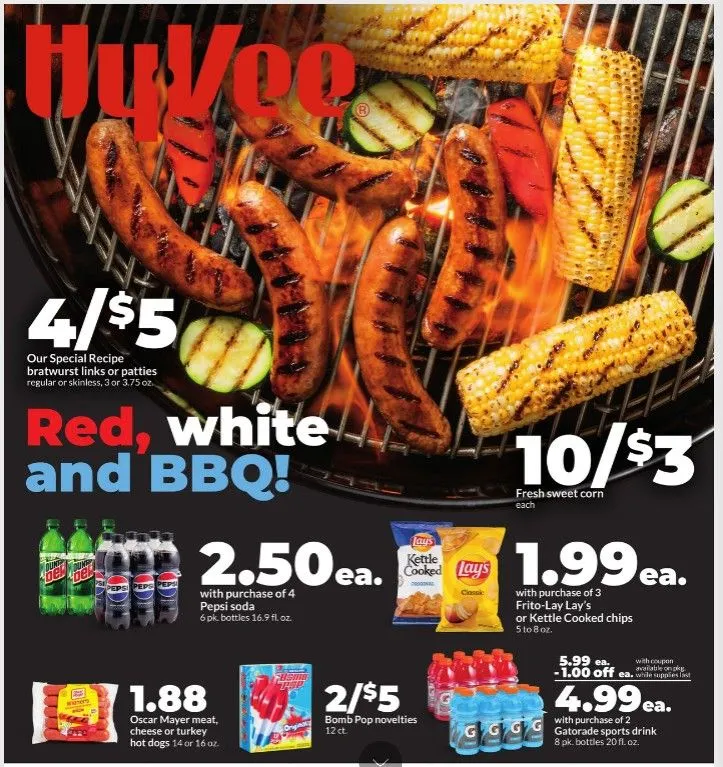 Weekly ad HyVee weekly ads from June 30 to July 6 2025 - Page 1