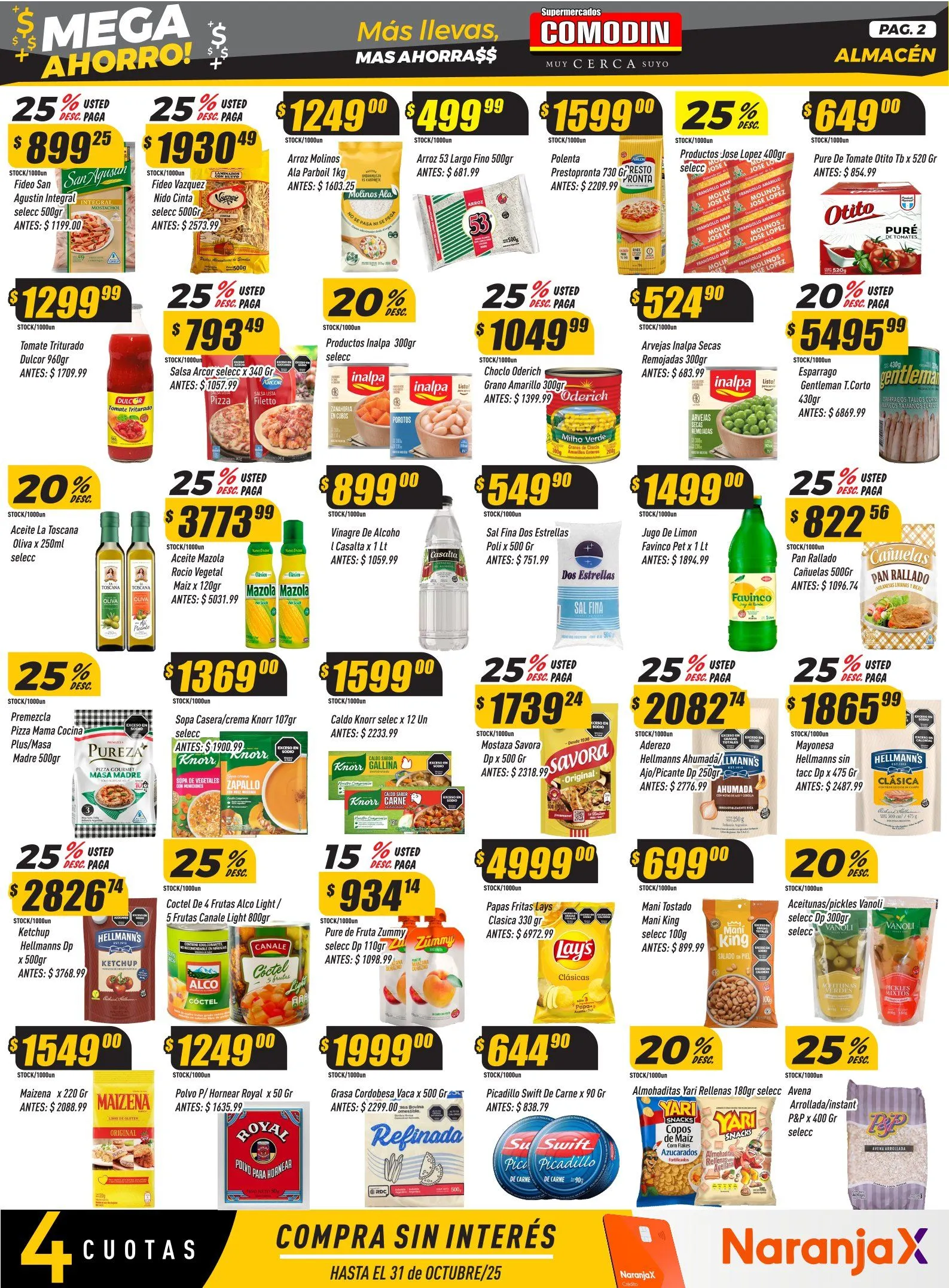 Ofertas de Ofertas Supermercados Comodín 3 de octubre al 10 de octubre 2025 - Página 2 del catálogo