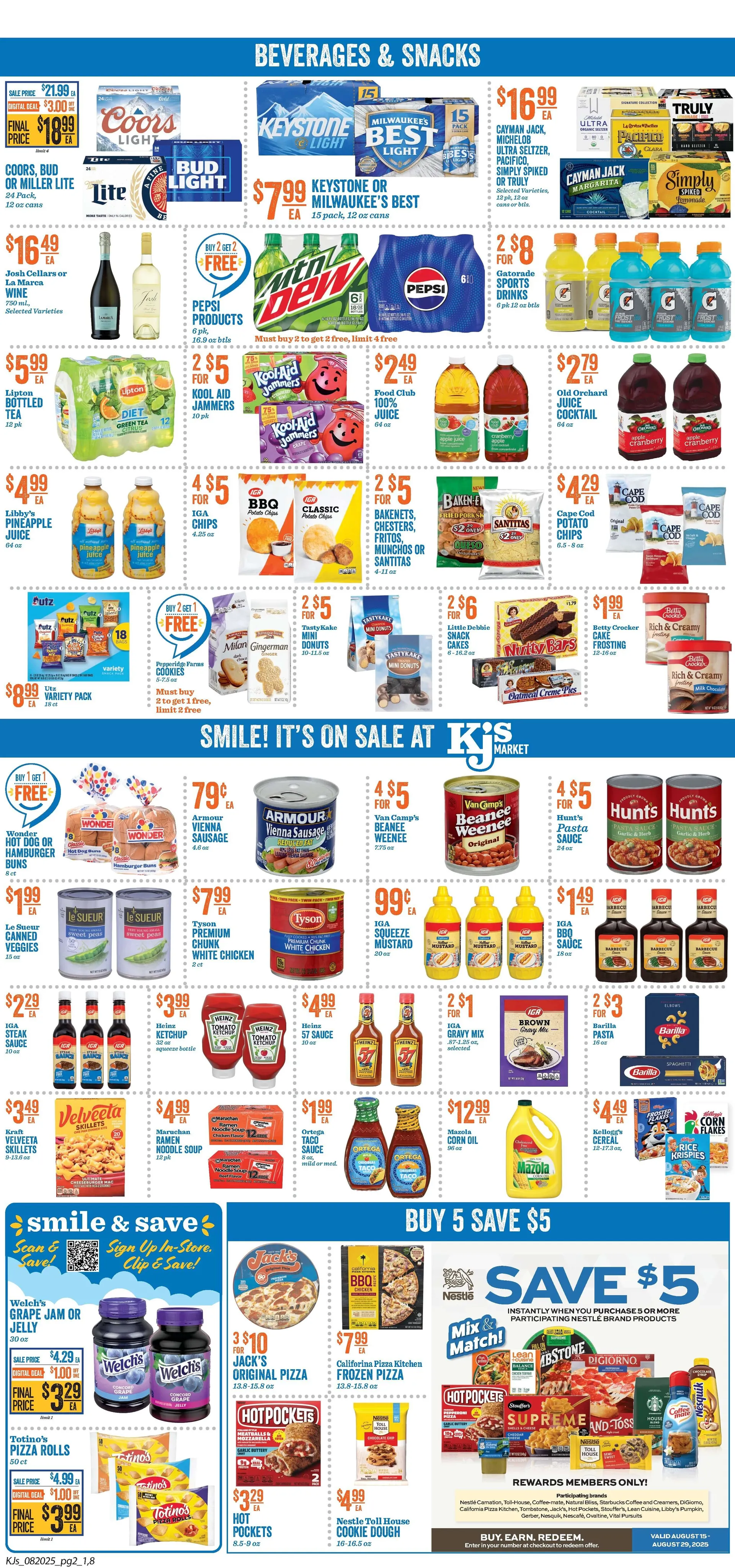 Weekly ad KJ´s Market Sales from August 20 to August 26 2025 - Page 2