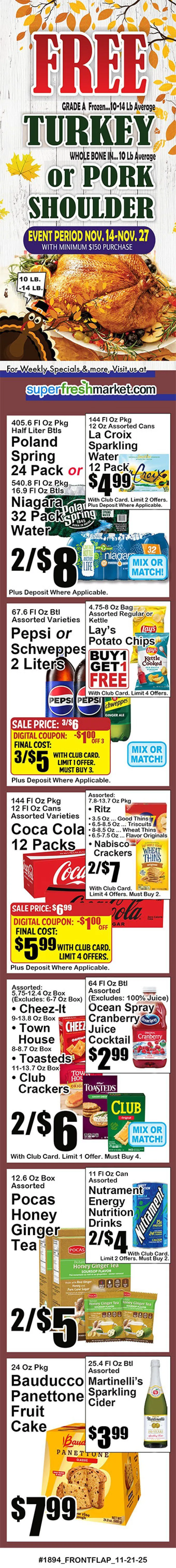 Weekly ad SuperFresh Sales from November 21 to November 27 2025 - Page 2