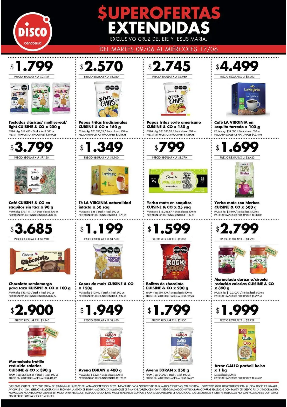 Ofertas de Ofertas Disco 9 de junio al 17 de junio 2026 - Página 2 del catálogo