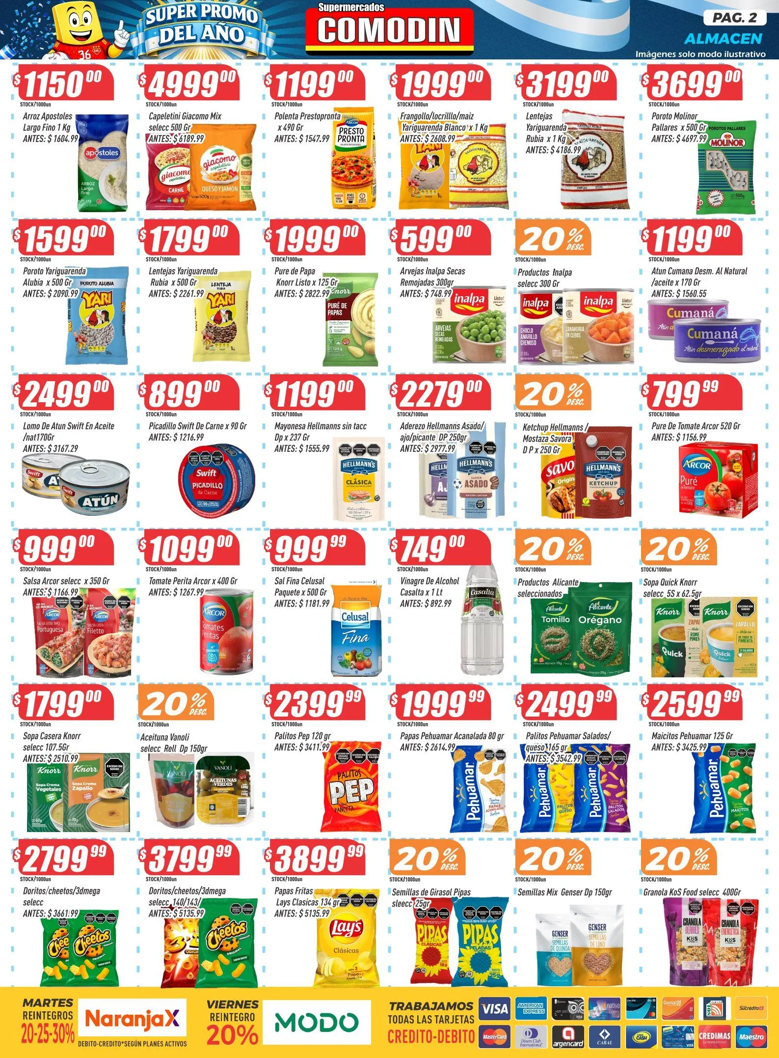 Ofertas de Ofertas Supermercados Comodín 10 de julio al 16 de julio 2026 - Página 2 del catálogo