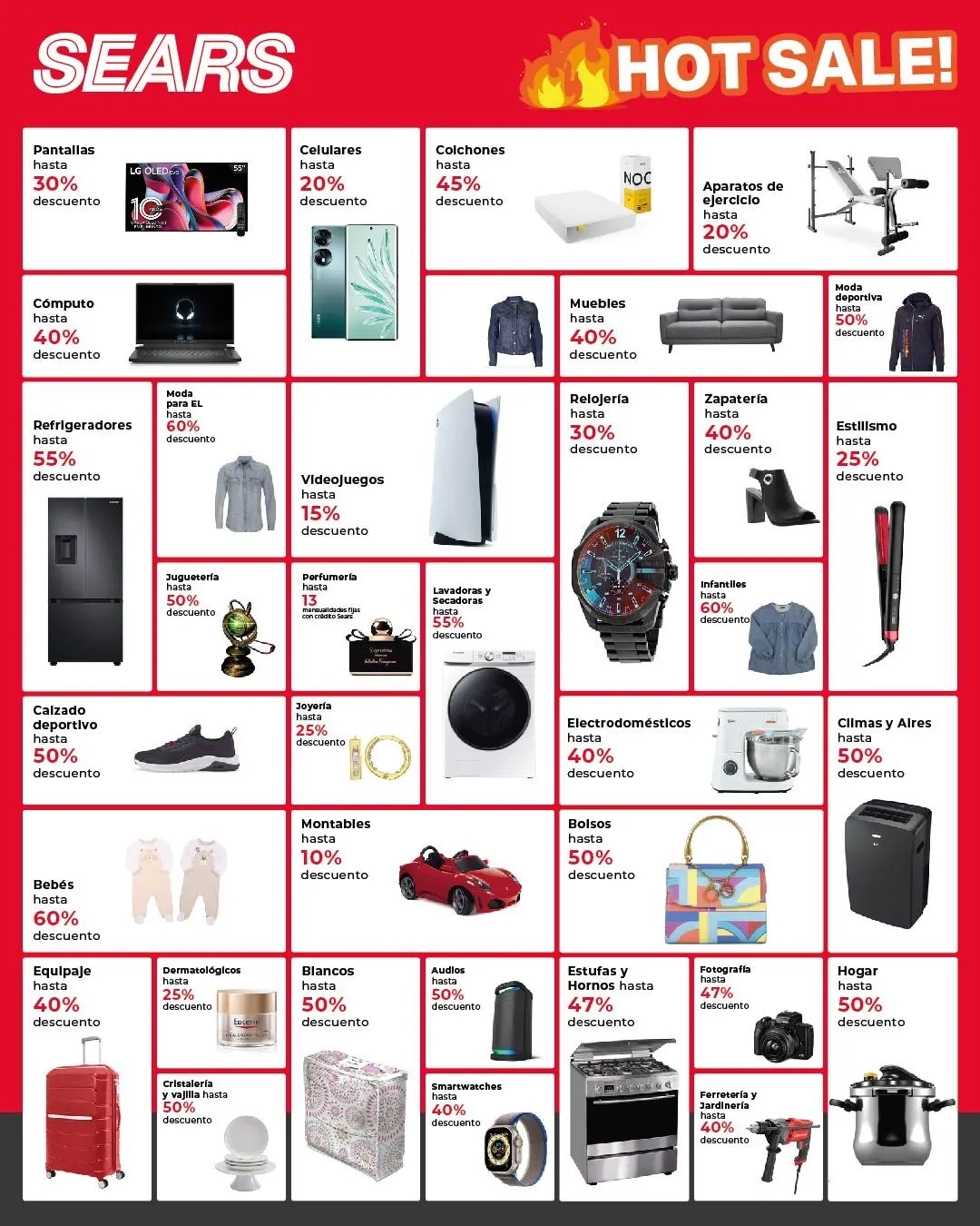 Catálogo de Oferta especial de Sears HOT SALE 17 de mayo al 23 de mayo 2024 - Pagina 1