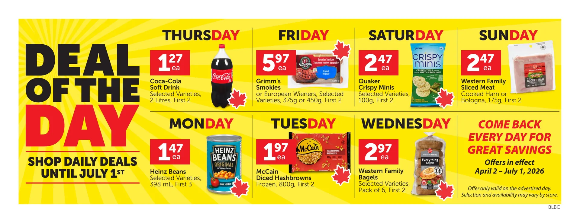 Buy-Low Foods Sales from April 23 to April 29 2026 - flyer page 2
